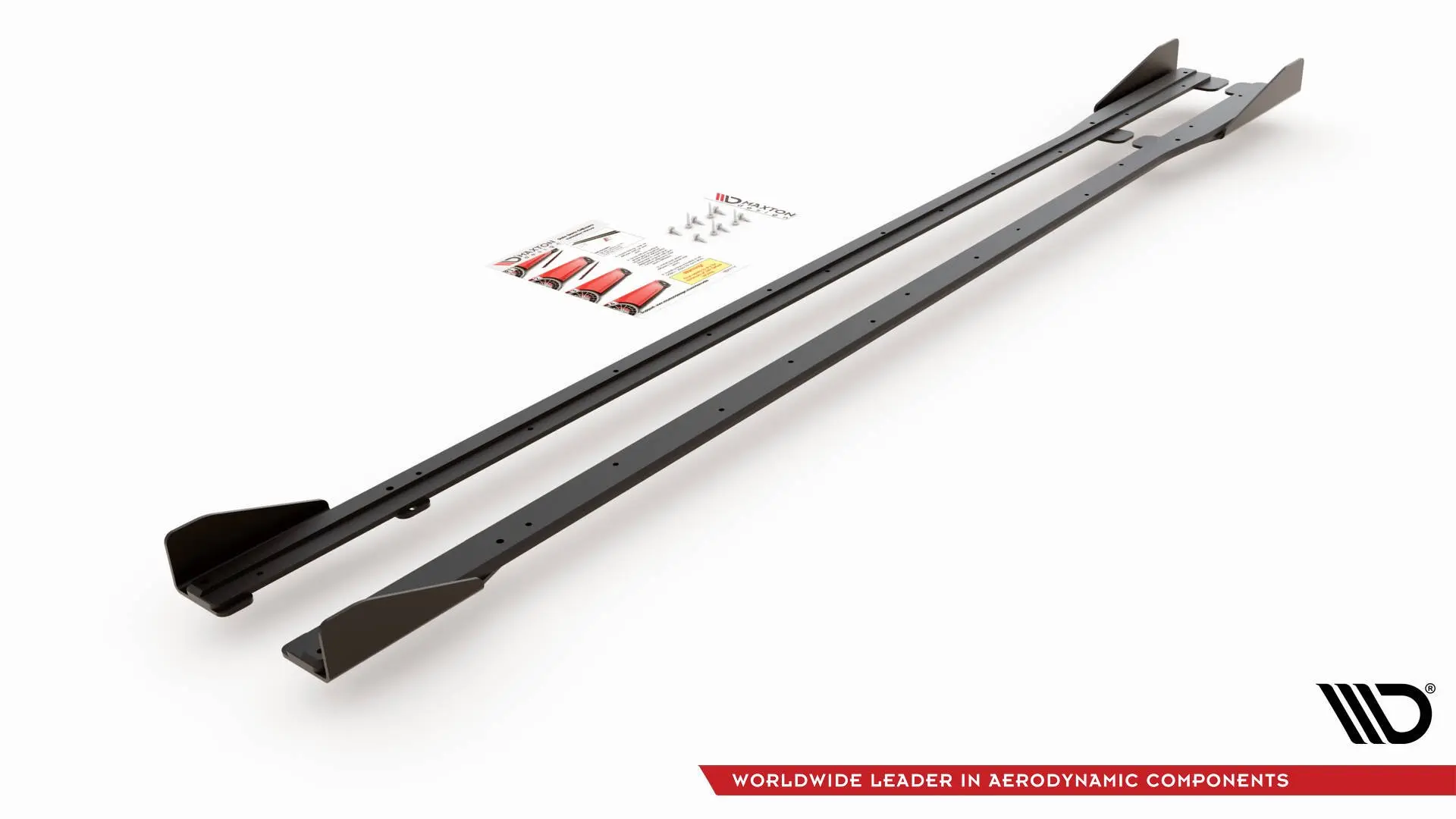 SIDESKJØRT RACING DURABILITY +SIDESPLITTERS VW Golf MK7 R / R-Line 2017-2020 – bilde 7