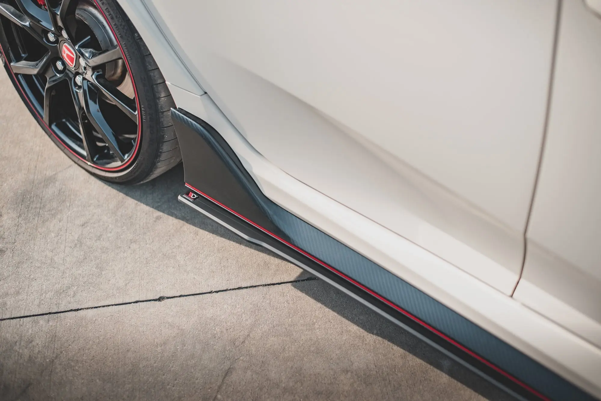 SIDESKJØRT RACING DURABILITY V.2 HONDA TYPE-R CIVIC X 2017->