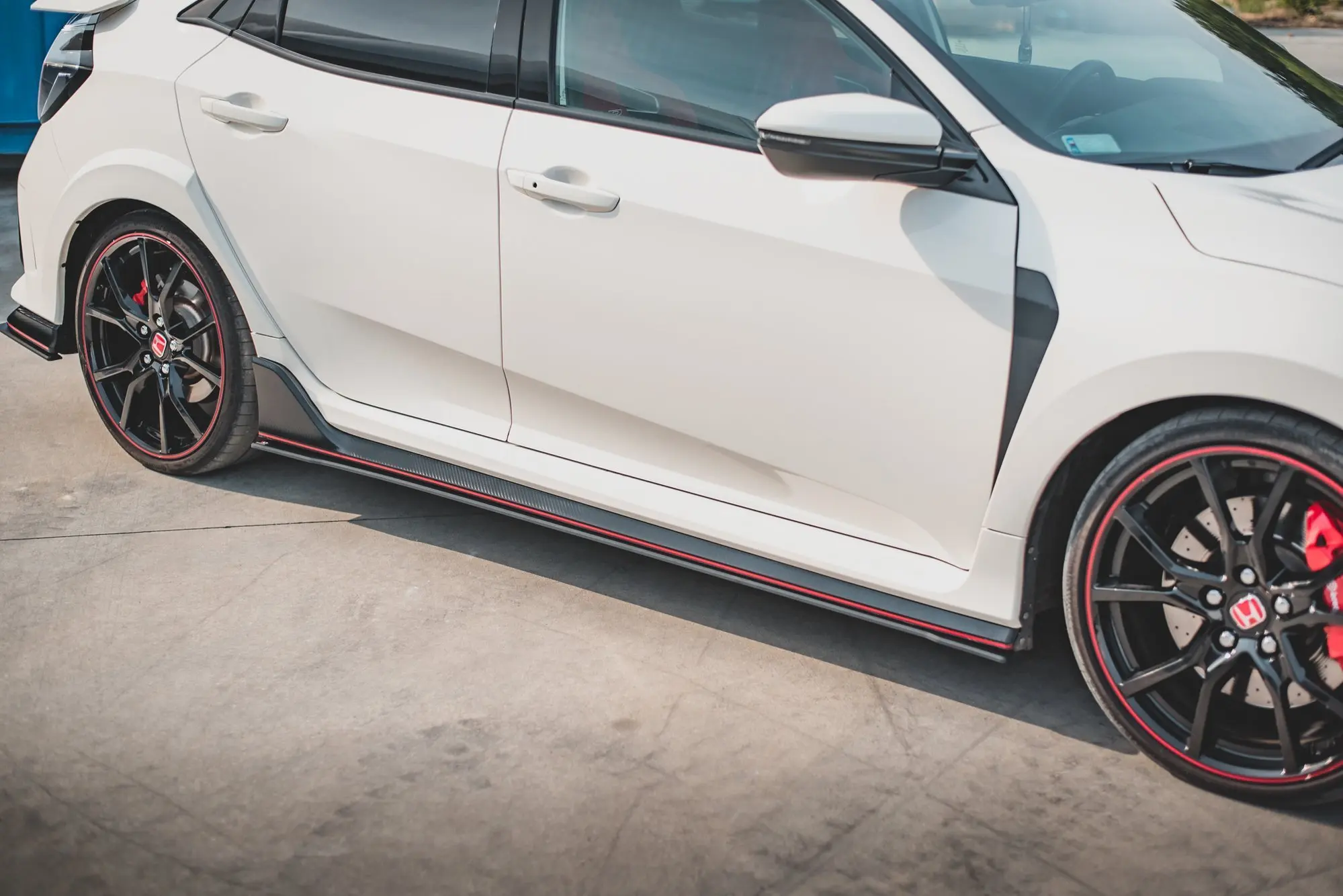 SIDESKJØRT RACING DURABILITY V.2 HONDA TYPE-R CIVIC X 2017-> – bilde 4