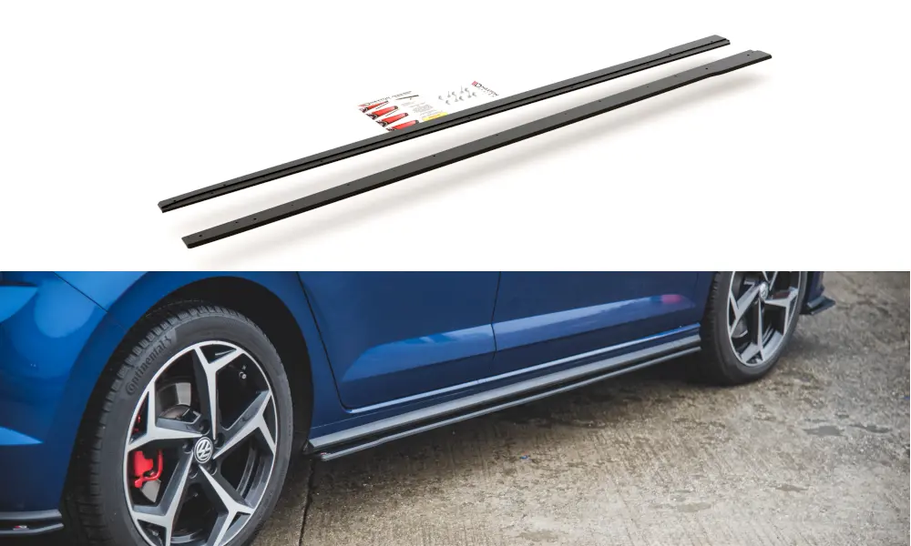 SIDESKJØRT RACING DURABILITY VW POLO GTI MK6 2017-2021 – bilde 3