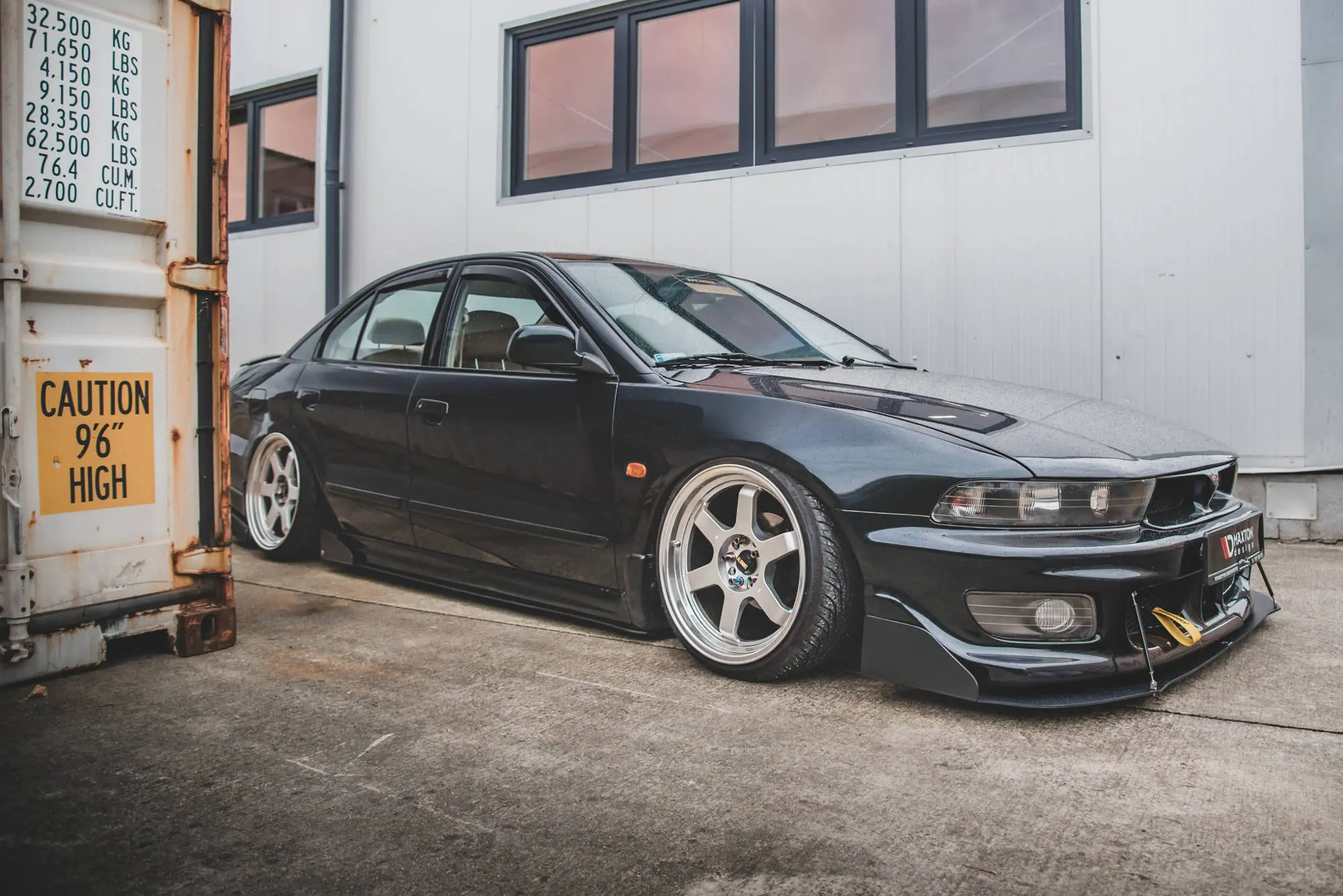 SIDESKJØRT Racing MITSUBISHI GALANT AVANCE MK8 1996-2003 – bilde 2