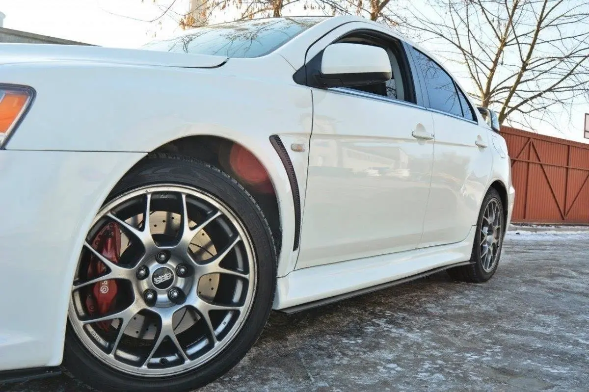 SIDESKJØRT Racing MITSUBISHI LANCER EVOLUTION X 2007-2015