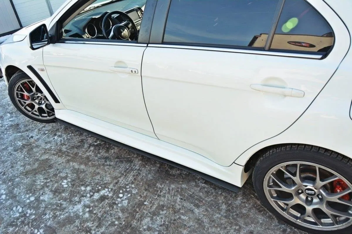 SIDESKJØRT Racing MITSUBISHI LANCER EVOLUTION X 2007-2015 – bilde 3