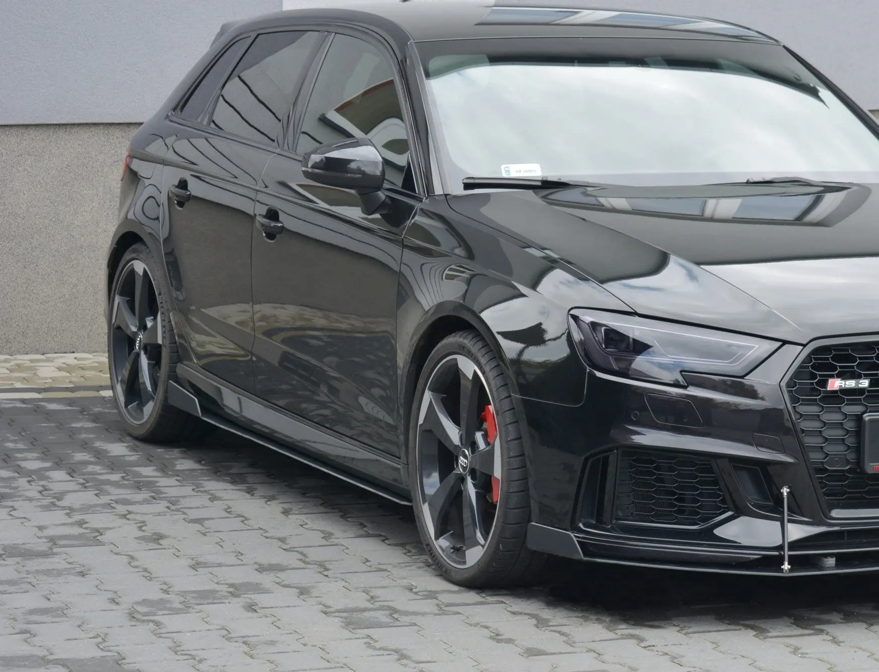 SIDESKJØRT RACING V.2 AUDI RS3 8V SPORTBACK 2017-2020 – bilde 3