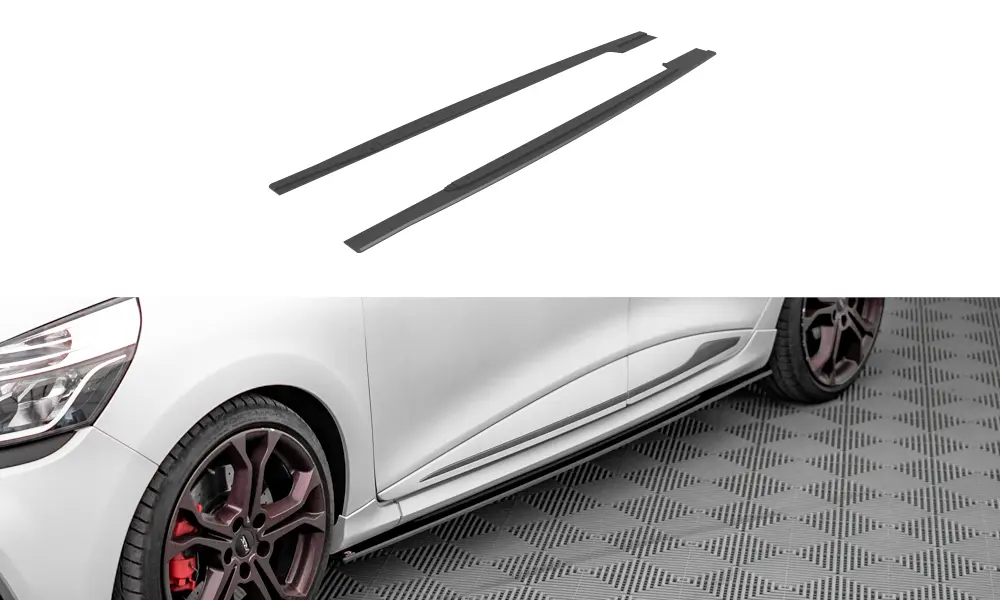 Sideskjørt Renault Clio RS mk4 2013 - 2019 | Street Pro Black Edition – bilde 3