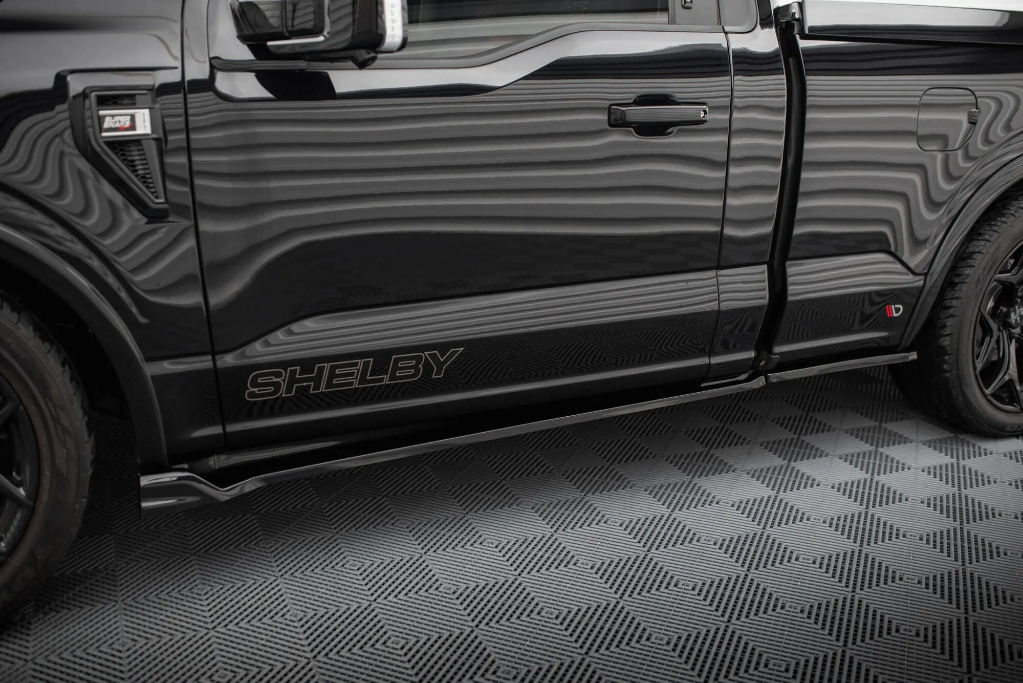 Sideskjørt Shelby F150 Super Snake 2020 - > | Glossy Black Edition