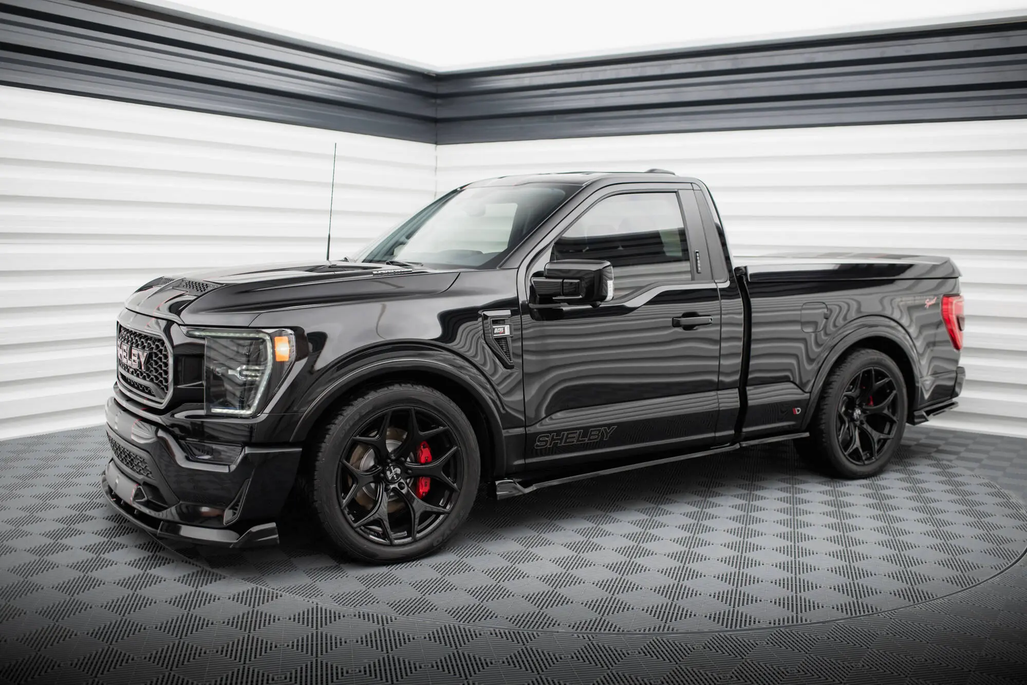Sideskjørt Shelby F150 Super Snake 2020 - > | Glossy Black Edition – bilde 4