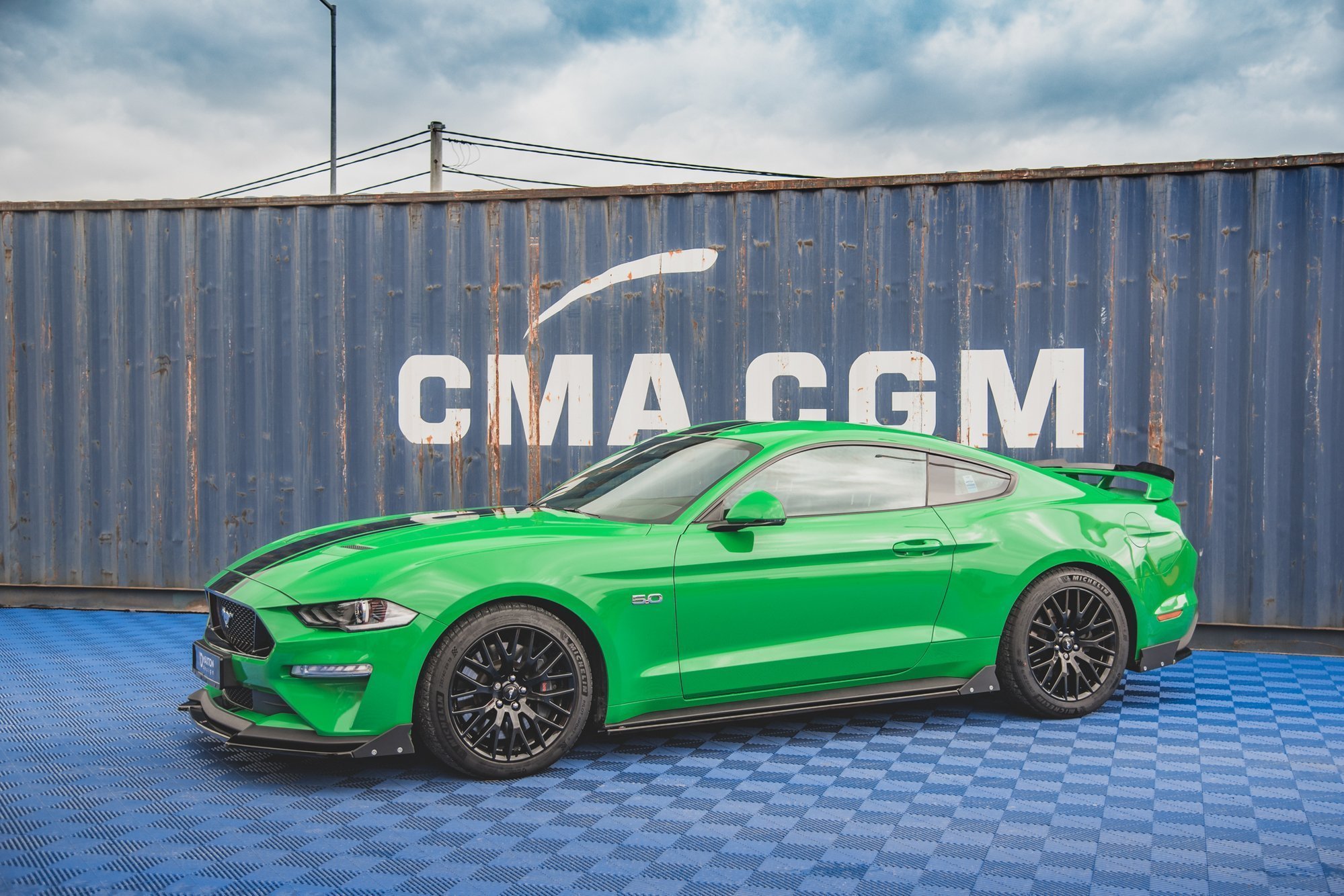 SIDESKJØRT + SIDESPLITTERS FORD MUSTANG VI GT 2017-2022 – bilde 5