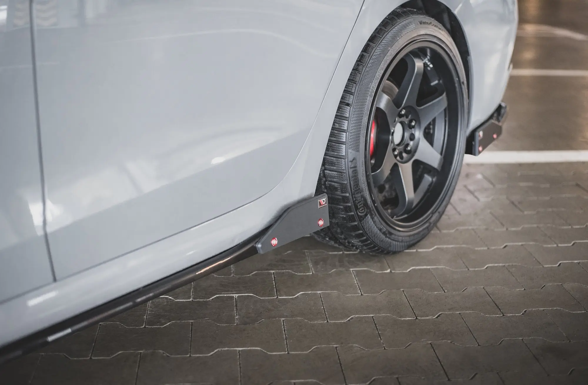 SIDESKJØRT +SIDESPLITTERS V.2 Skoda Octavia IV RS 2020 ->