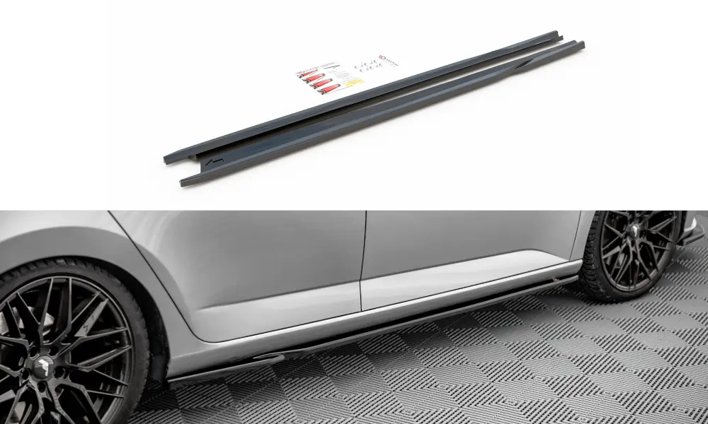 SIDESKJØRT SKODA Fabia III 2014-2022 – bilde 2