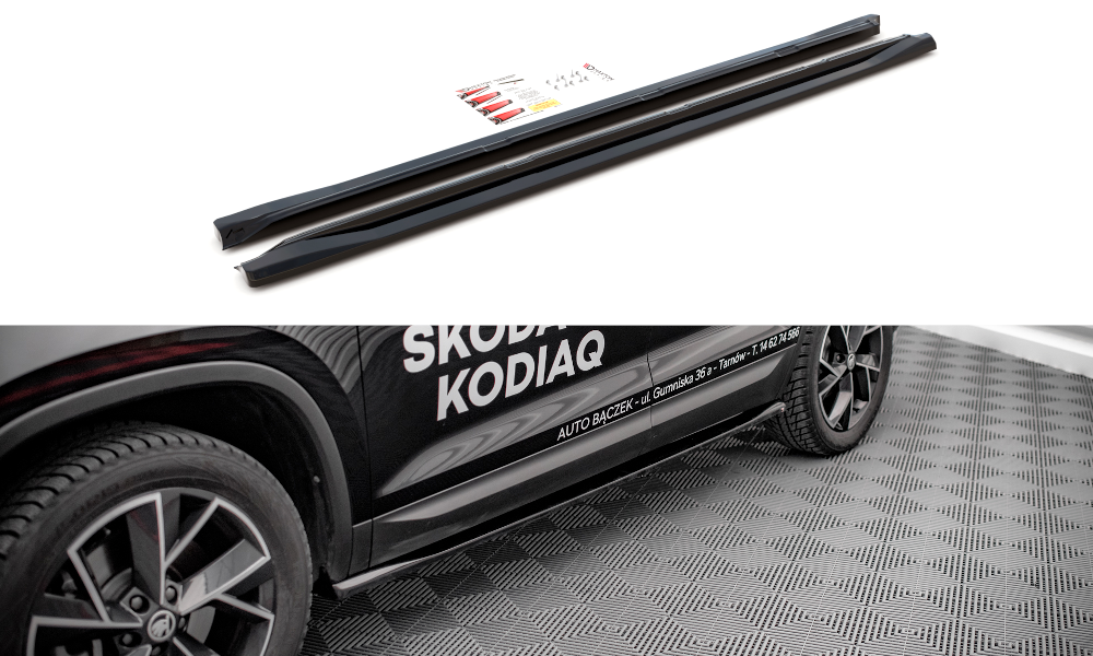 SIDESKJØRT Škoda Kodiaq I Facelift 2021 - 2024 – bilde 2