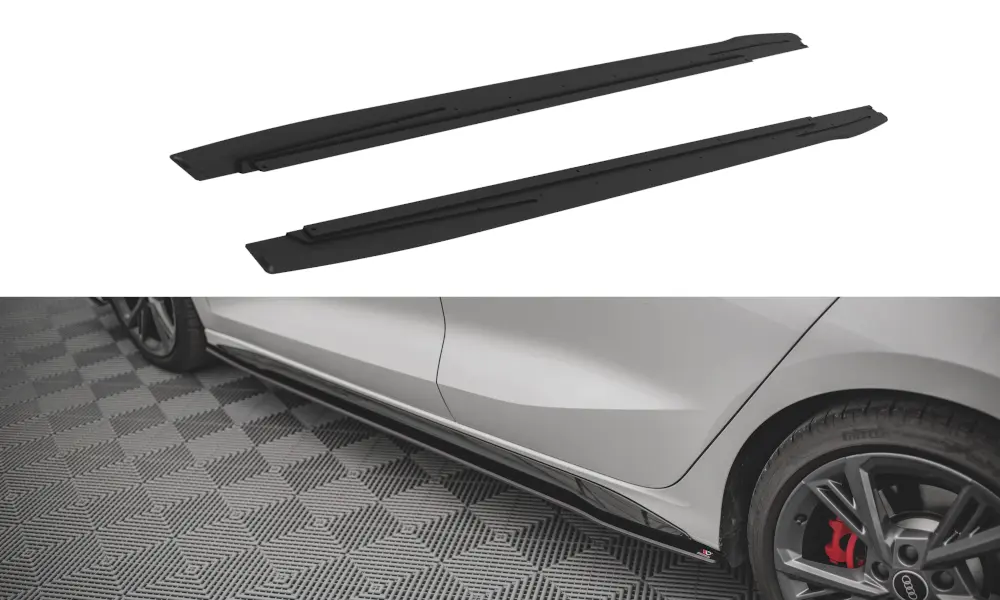 SIDESKJØRT STREET PRO Audi A3/S3 8Y 2020 -> – bilde 4