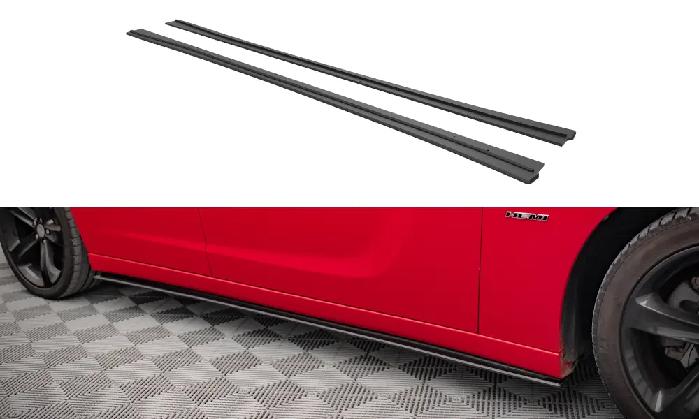 SIDESKJØRT Street Pro DODGE CHARGER RT 2015-> – bilde 3