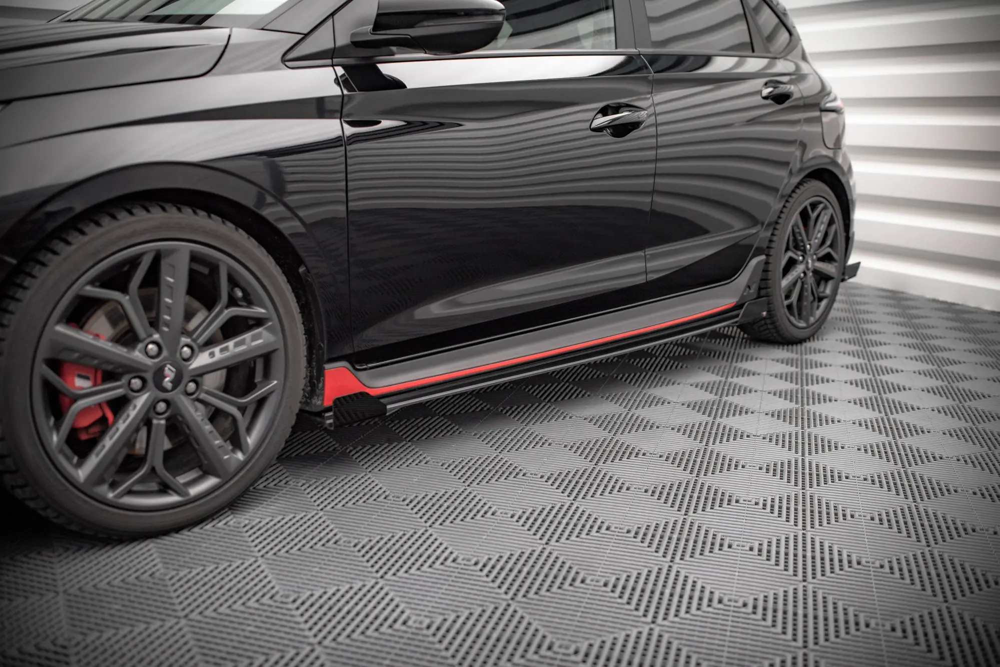 Sideskjørt Street Pro + Sidesplitter Hyundai i20 III N 2020 - 2023