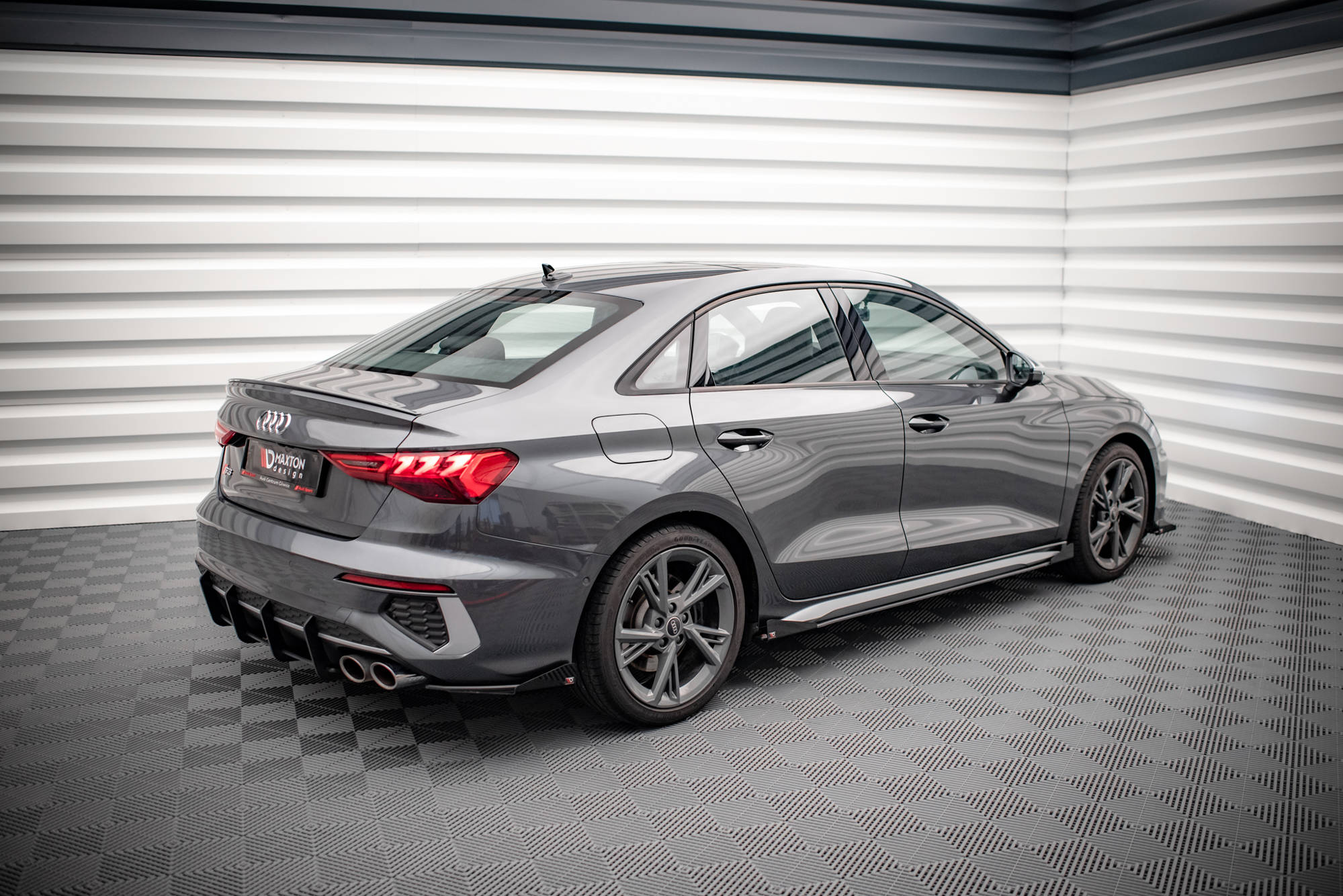 SIDESKJØRT STREET PRO + SIDESPLITTERS Audi S3 8Y Sedan 2020-> / Audi A3 8Y S-Line Sedan 2020-> – bilde 4