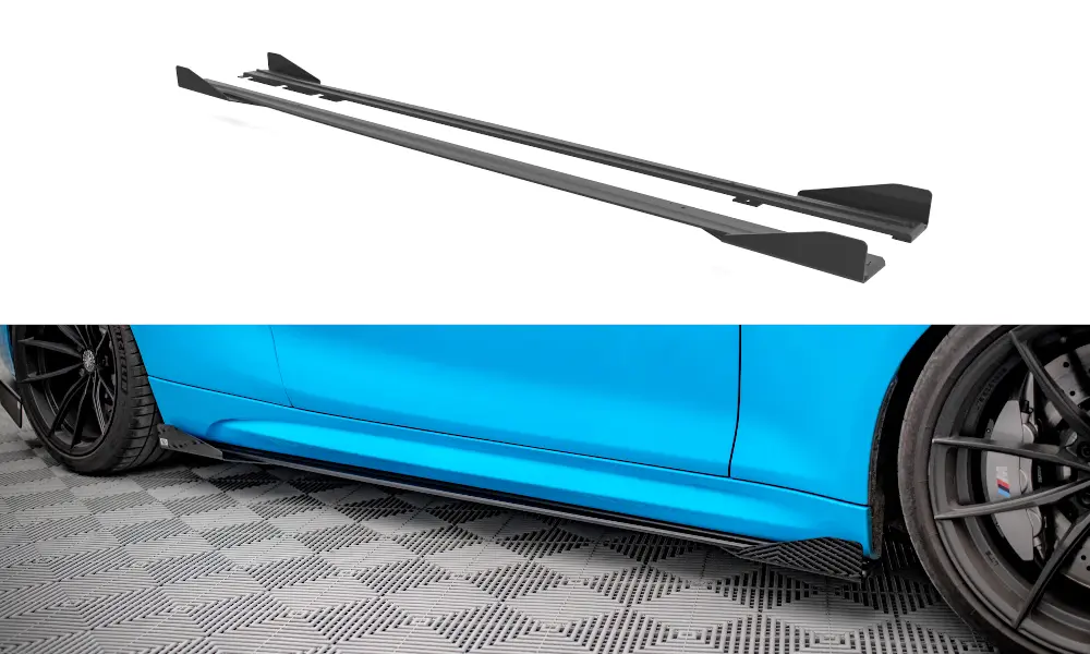 SIDESKJØRT STREET PRO + SIDESPLITTERS BMW M2 (F87) 2015-2021 – bilde 3