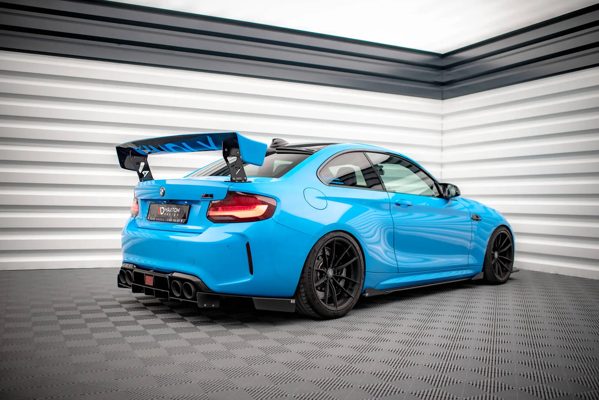 SIDESKJØRT STREET PRO + SIDESPLITTERS BMW M2 (F87) 2015-2021 – bilde 4
