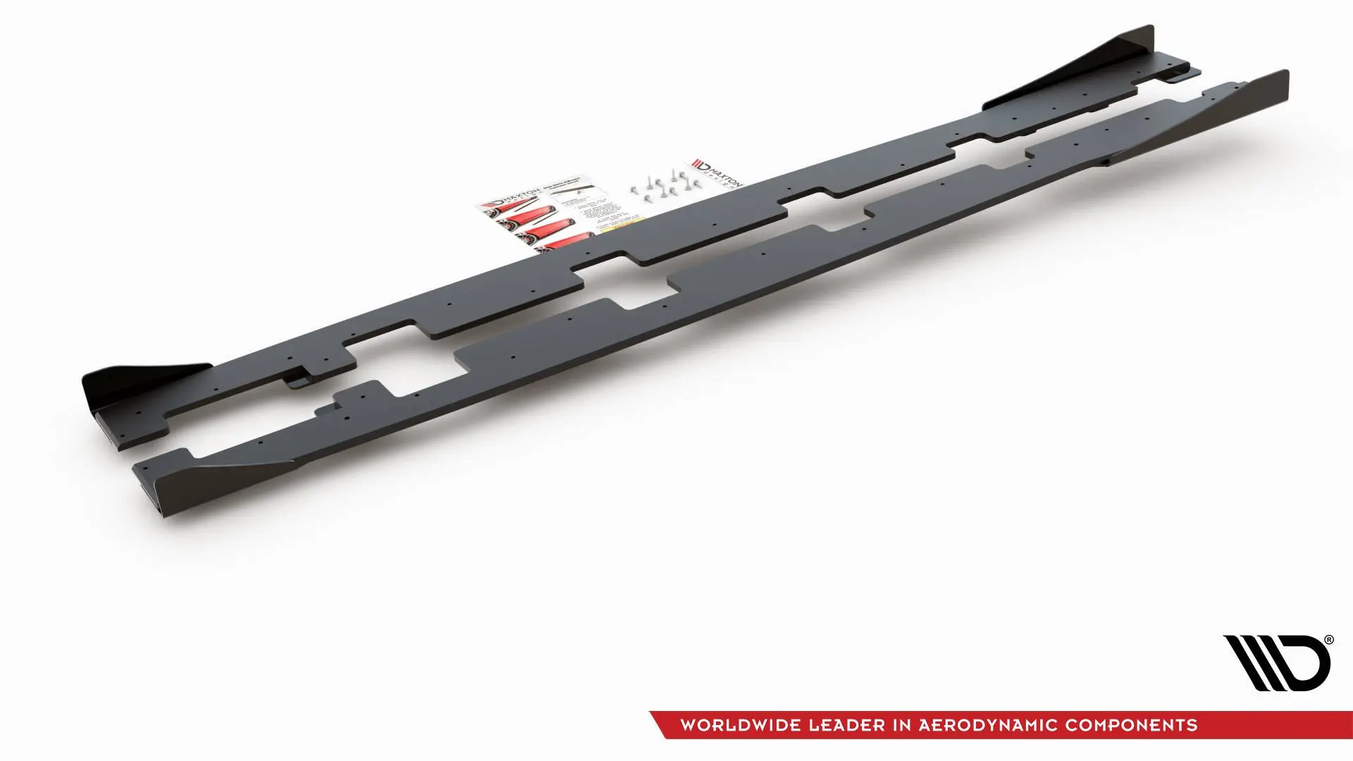 SIDESKJØRT STREET PRO + SIDESPLITTERS FORD Focus III RS 2015-2018 – bilde 6