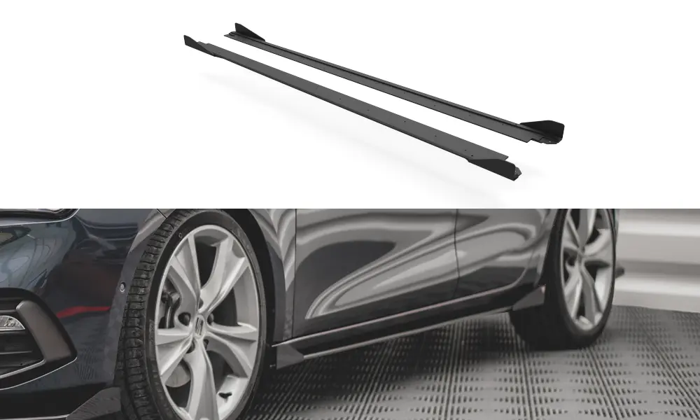 SIDESKJØRT Street Pro +SIDESPLITTERS SEAT Leon IV FR 2020-> – bilde 2