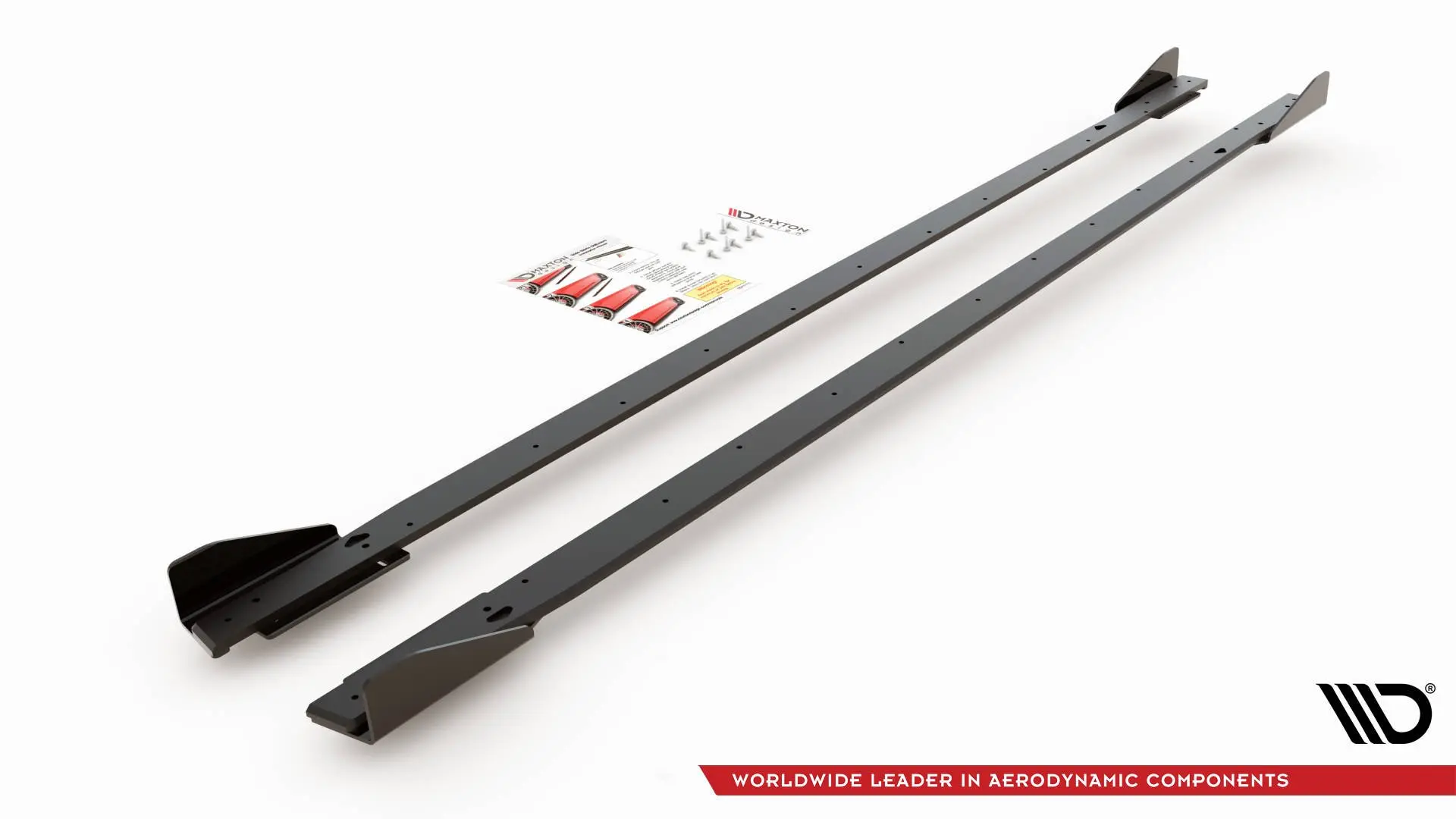 SIDESKJØRT Street Pro +SIDESPLITTERS VW Golf 8 GTI / GTI Clubsport / R-Line 2020-> – bilde 9