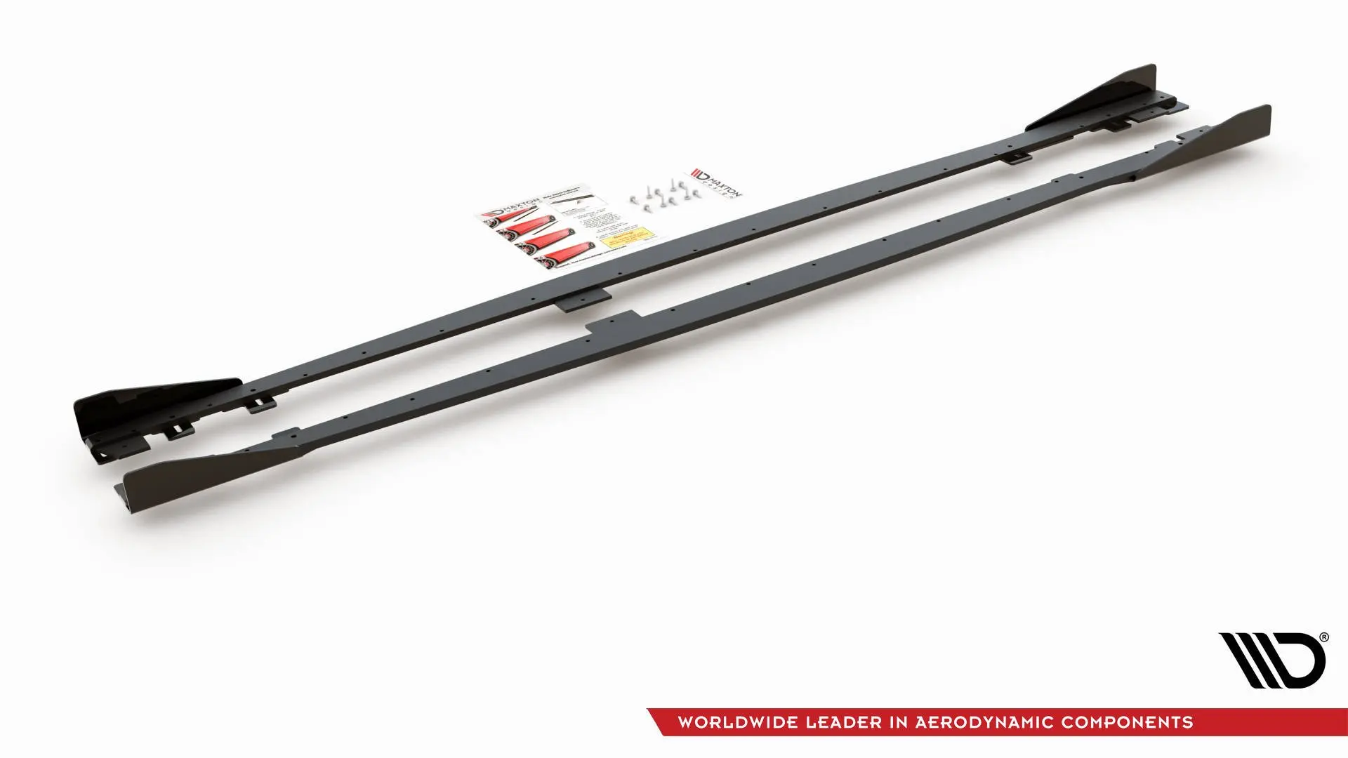 SIDESKJØRT STREET PRO V.2 + SIDESPLITTERS BMW 1 (F20 / F21) 2011 - 2019 – bilde 6