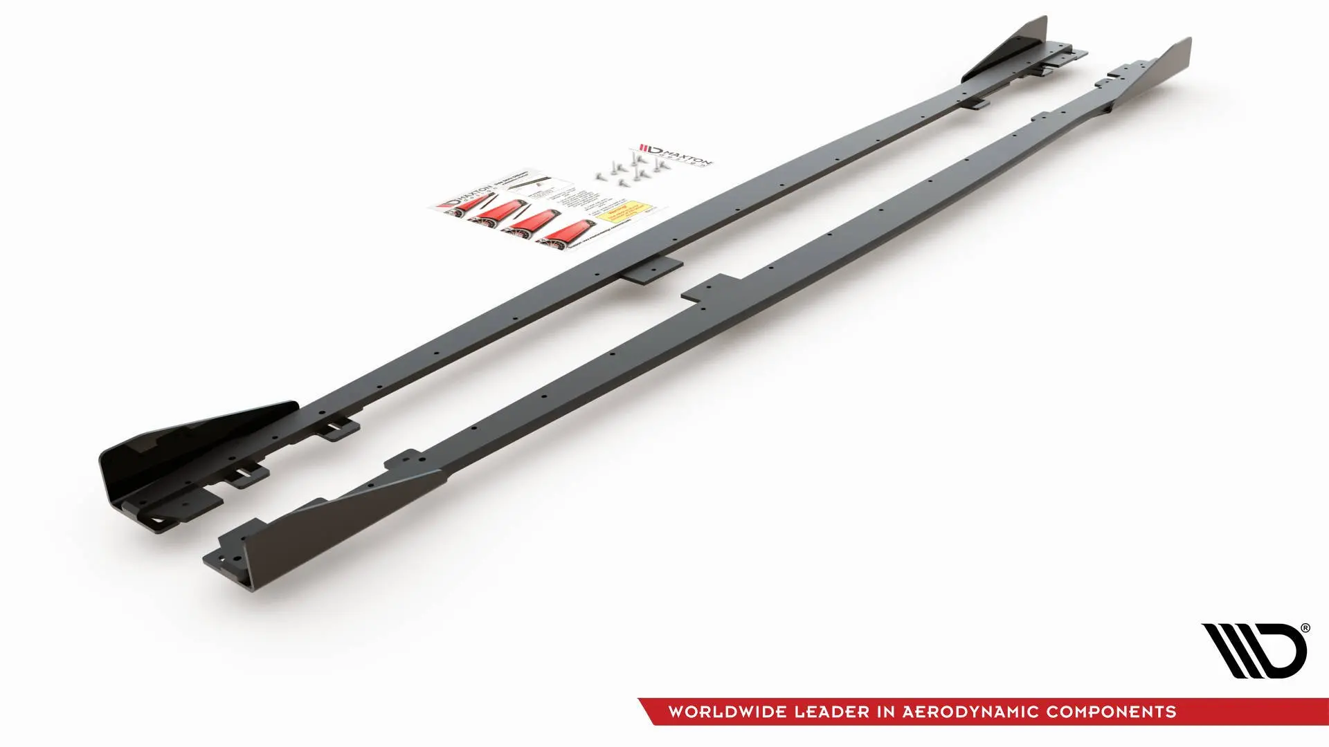 SIDESKJØRT STREET PRO V.2 + SIDESPLITTERS BMW 1 (F20 / F21) 2011 - 2019 – bilde 7
