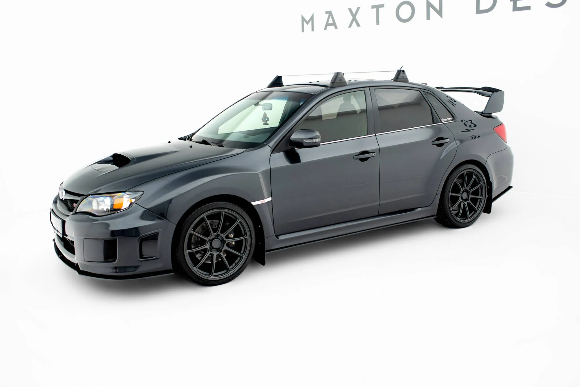 Sideskjørt Subaru Impreza WRX STI III Facelift 2010 - 2014 | Street Pro Black Edition – bilde 2