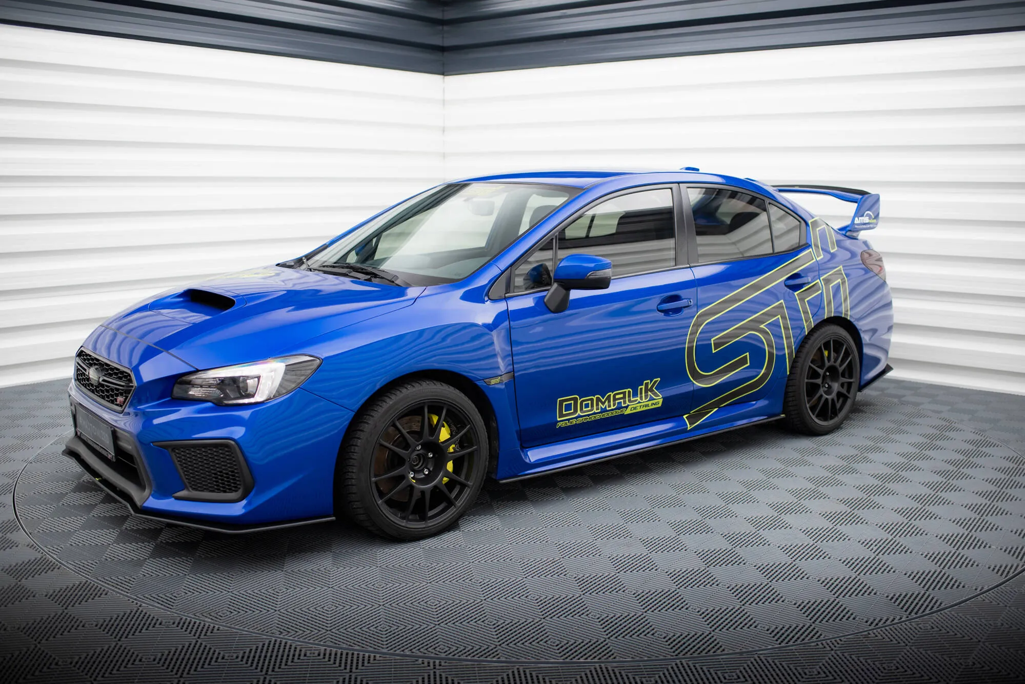 Sideskjørt Subaru WRX STI I Facelift 2017 - 2021 | Street Pro Black Edition – bilde 2