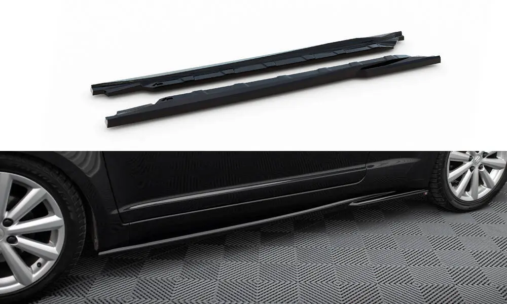 Sideskjørt Suzuki Swift Sport mk4 2005 - 2010 | Glossy Black Edition – bilde 3