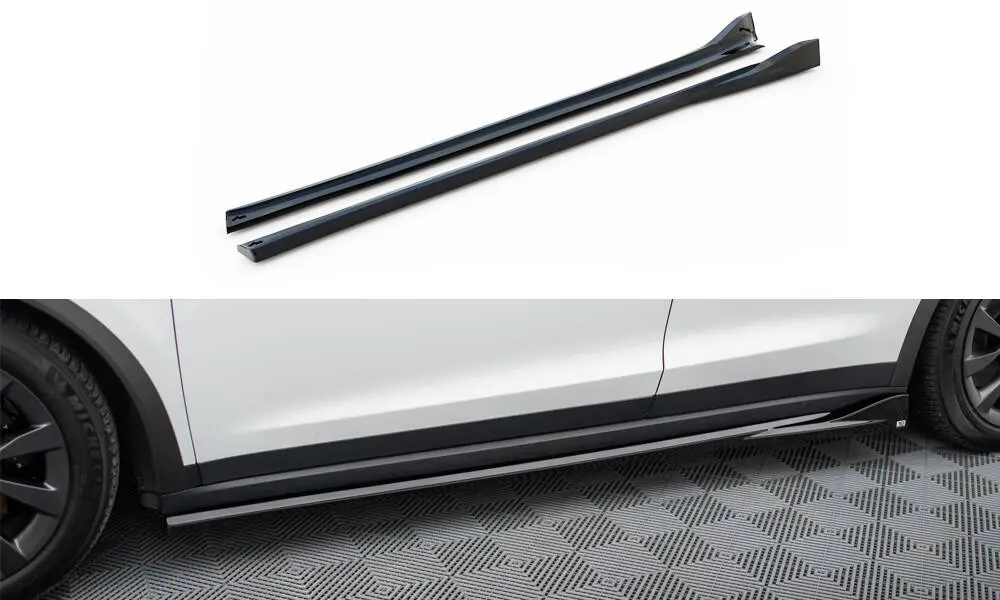 Sideskjørt Tesla Model X Facelift 2021 -> │ Black Edition