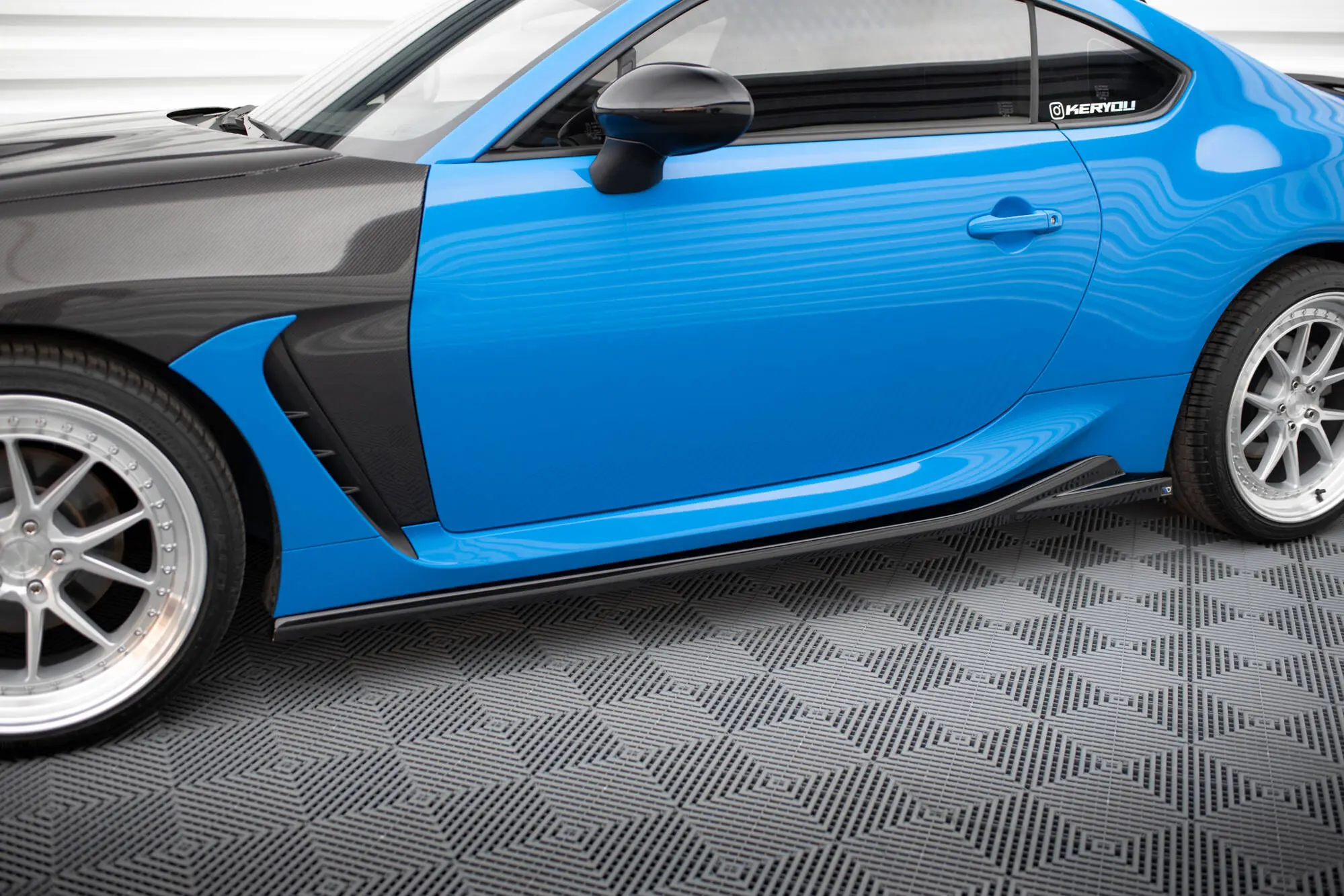 Sideskjørt Toyota GR86 2021 - > | V.1 Glossy Black Edition
