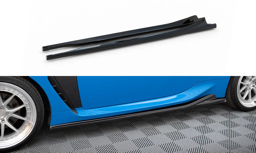 Sideskjørt Toyota GR86 2021 - > | V.1 Glossy Black Edition – bilde 3