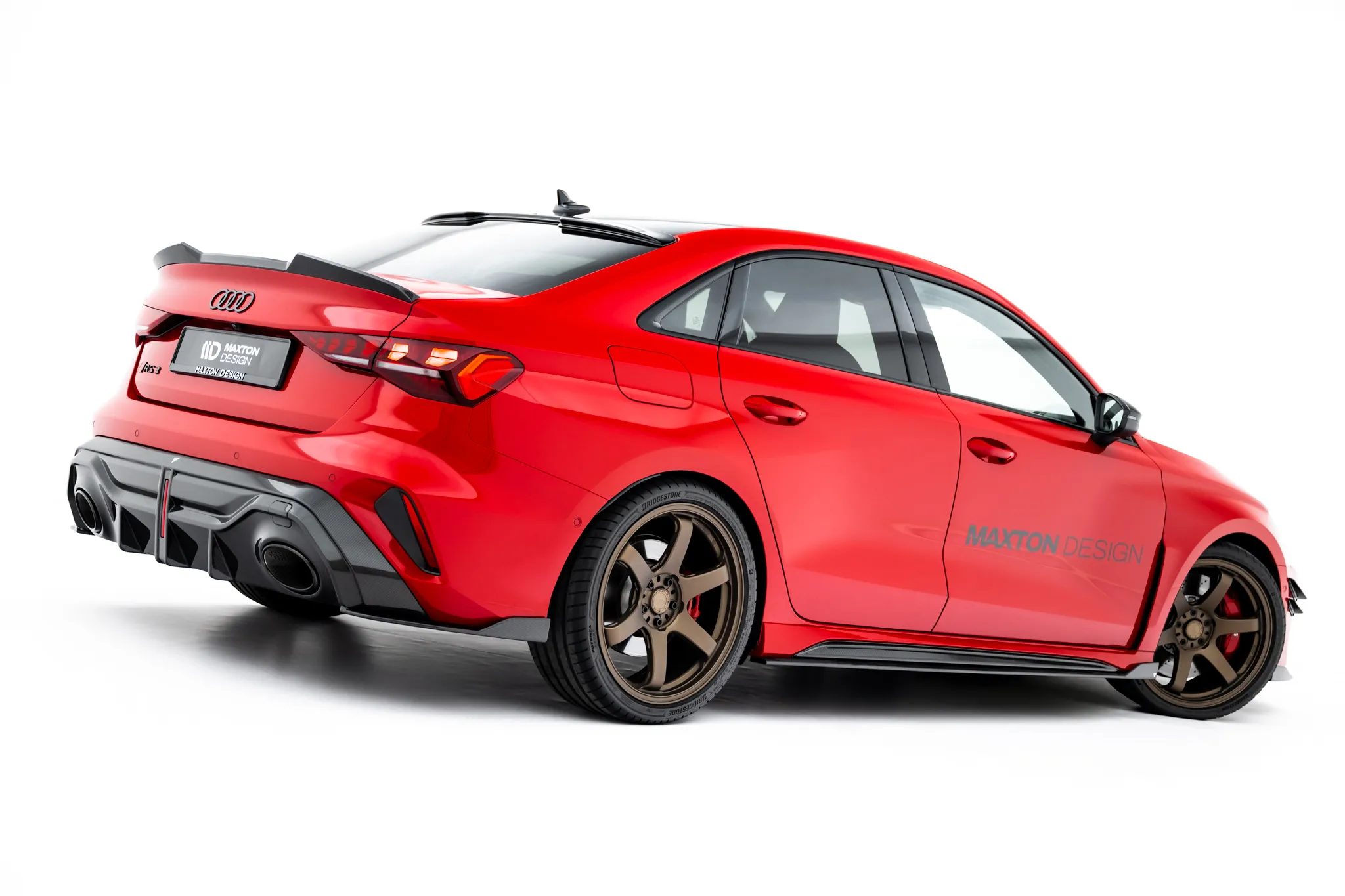 Sideskjørt V.1 Audi A3 (S3) 2024-2026 | Carbon Fiber Edition