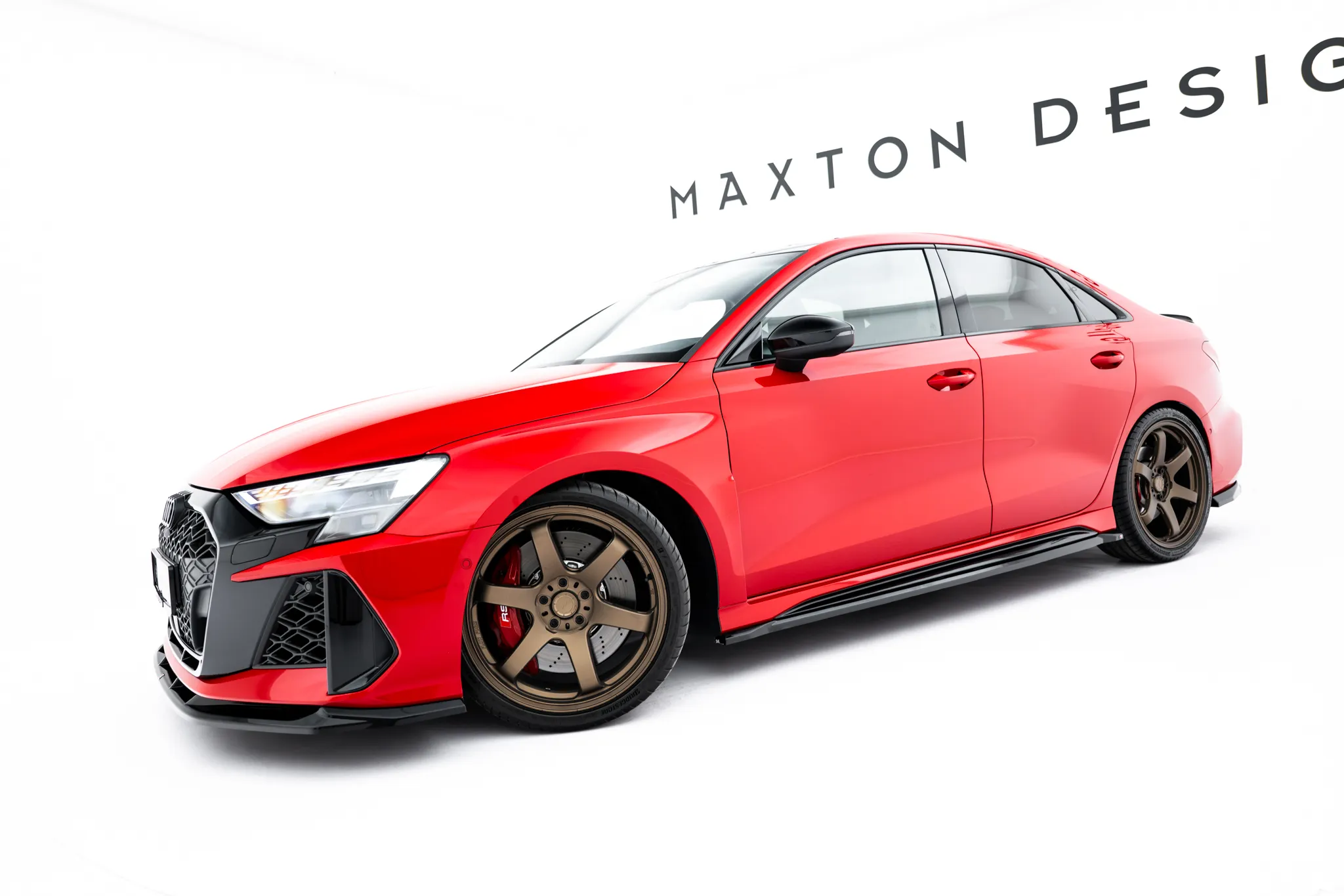 Sideskjørt V.1 Audi RS3 8Y Facelift 2024 -> | Glossy Black Edition – bilde 3