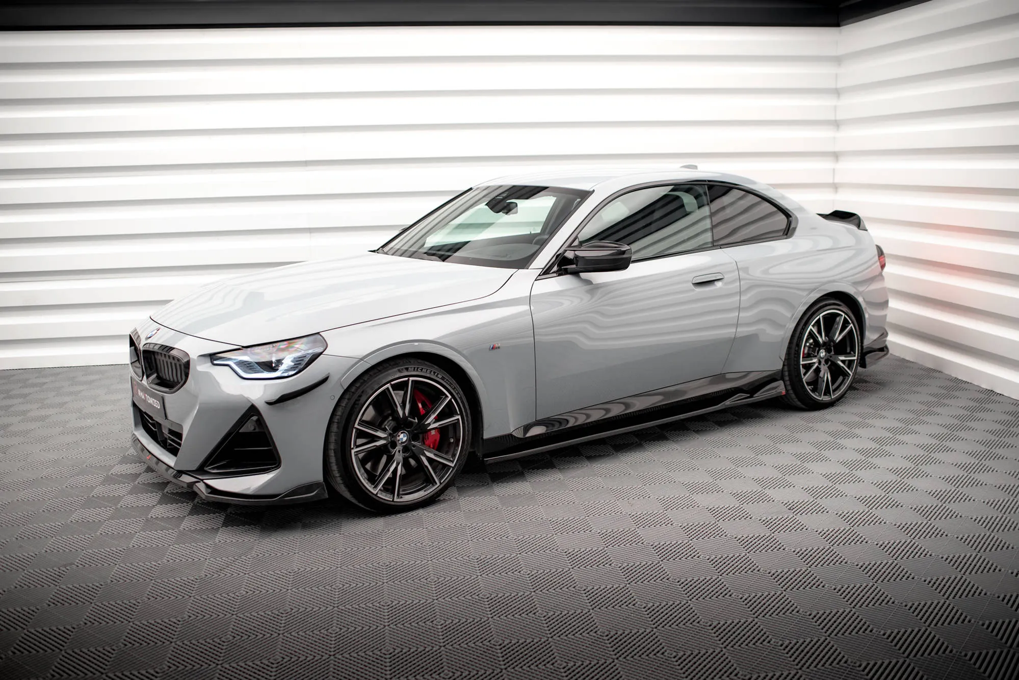Sideskjørt V.1 BMW 2 Coupe (G42) M-Pack 2021 -> | Glossy Black Edition – bilde 2