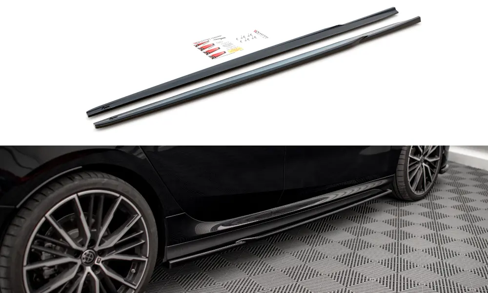 SIDESKJØRT V.1 BMW 2 GRAN COUPE (F44) M-PACK 2019-> / BMW 2 GRAN COUPE M235I (F44) 2019-> – bilde 3