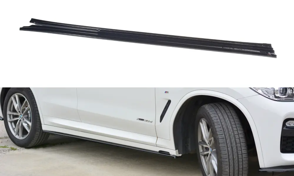 SIDESKJØRT V.1 BMW X3 (G01) M Pack 2017 - 2021 / BMW X3 M40D / M40I (G01) 2019 - 2024