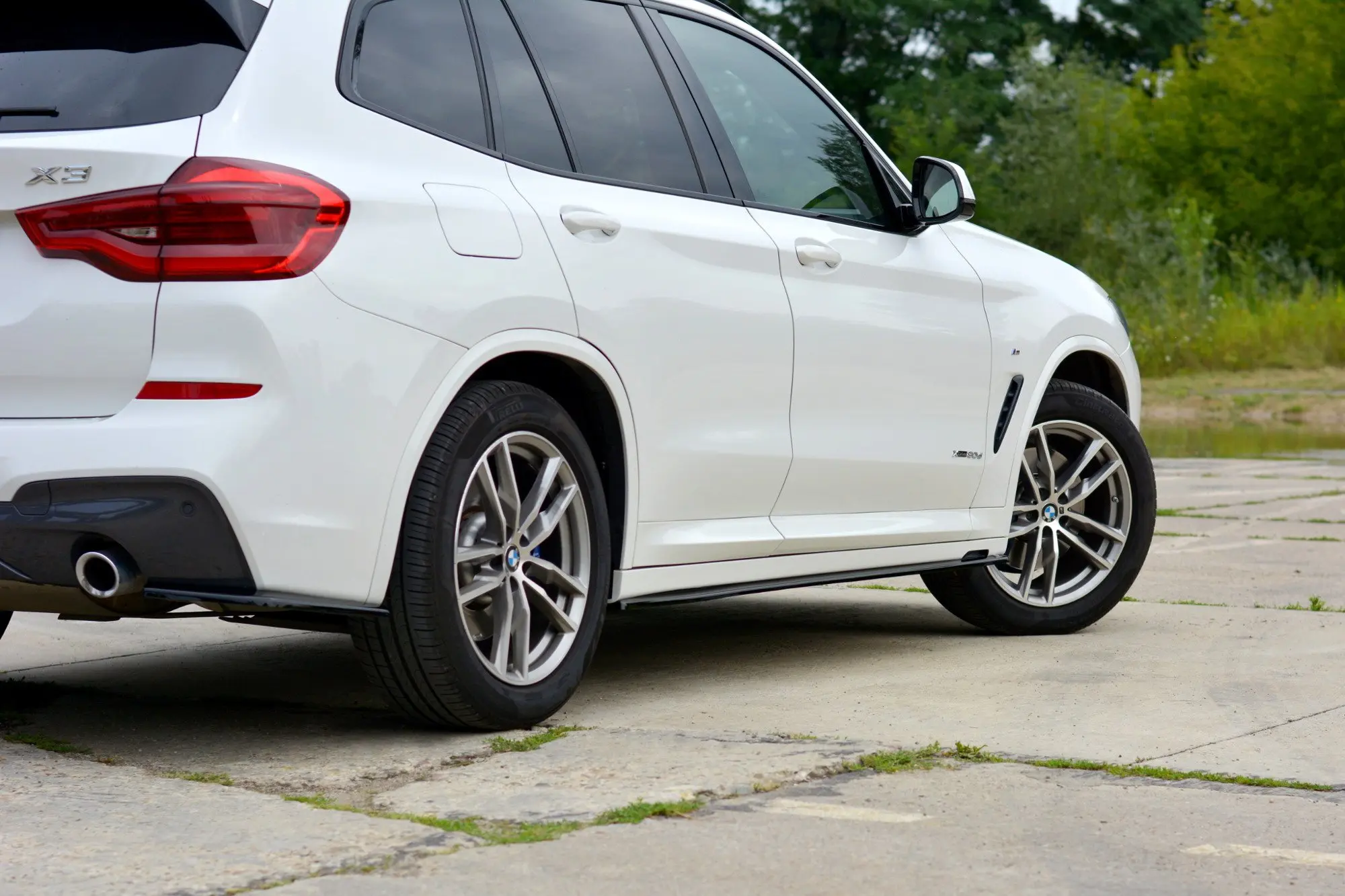 SIDESKJØRT V.1 BMW X3 (G01) M Pack 2017 - 2021 / BMW X3 M40D / M40I (G01) 2019 - 2024 – bilde 3
