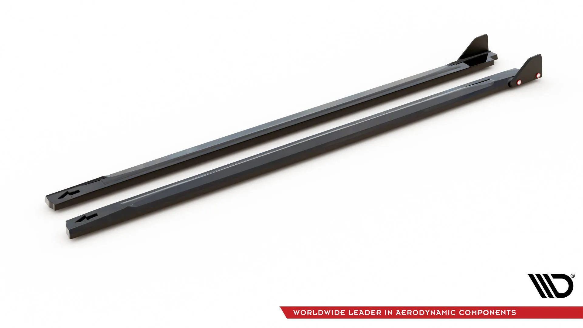 Sideskjørt V.1 + Flopper Hyundai Kona N 2021 - 2023 | Glossy Black Edition – bilde 9
