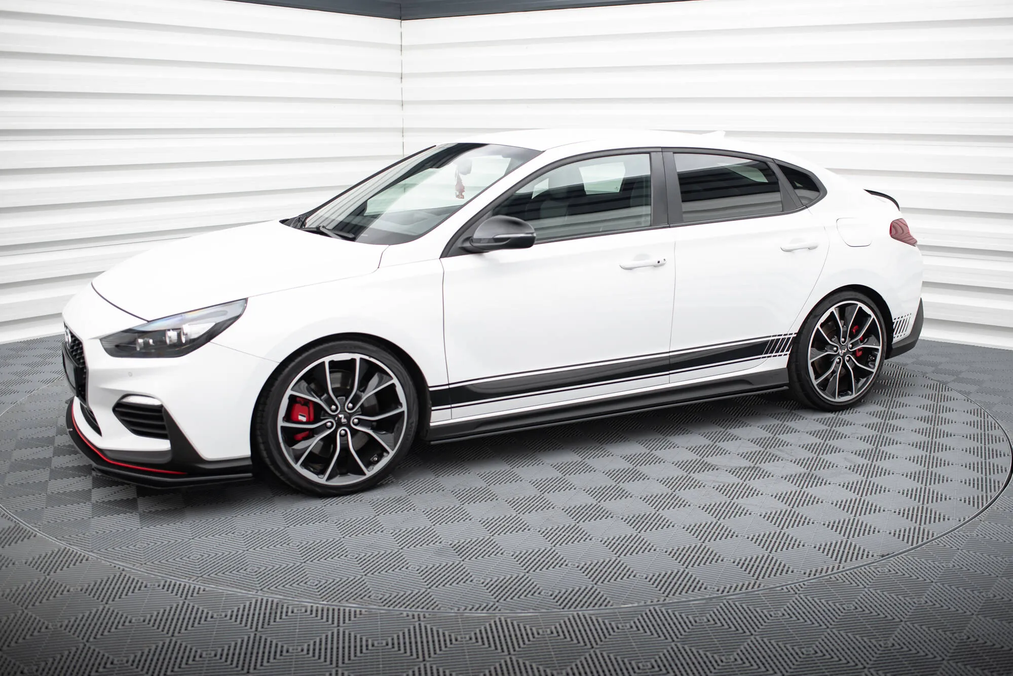 Sideskjørt V.1 Hyundai i30 III N 2017 -> | Street Pro Black Edition – bilde 2