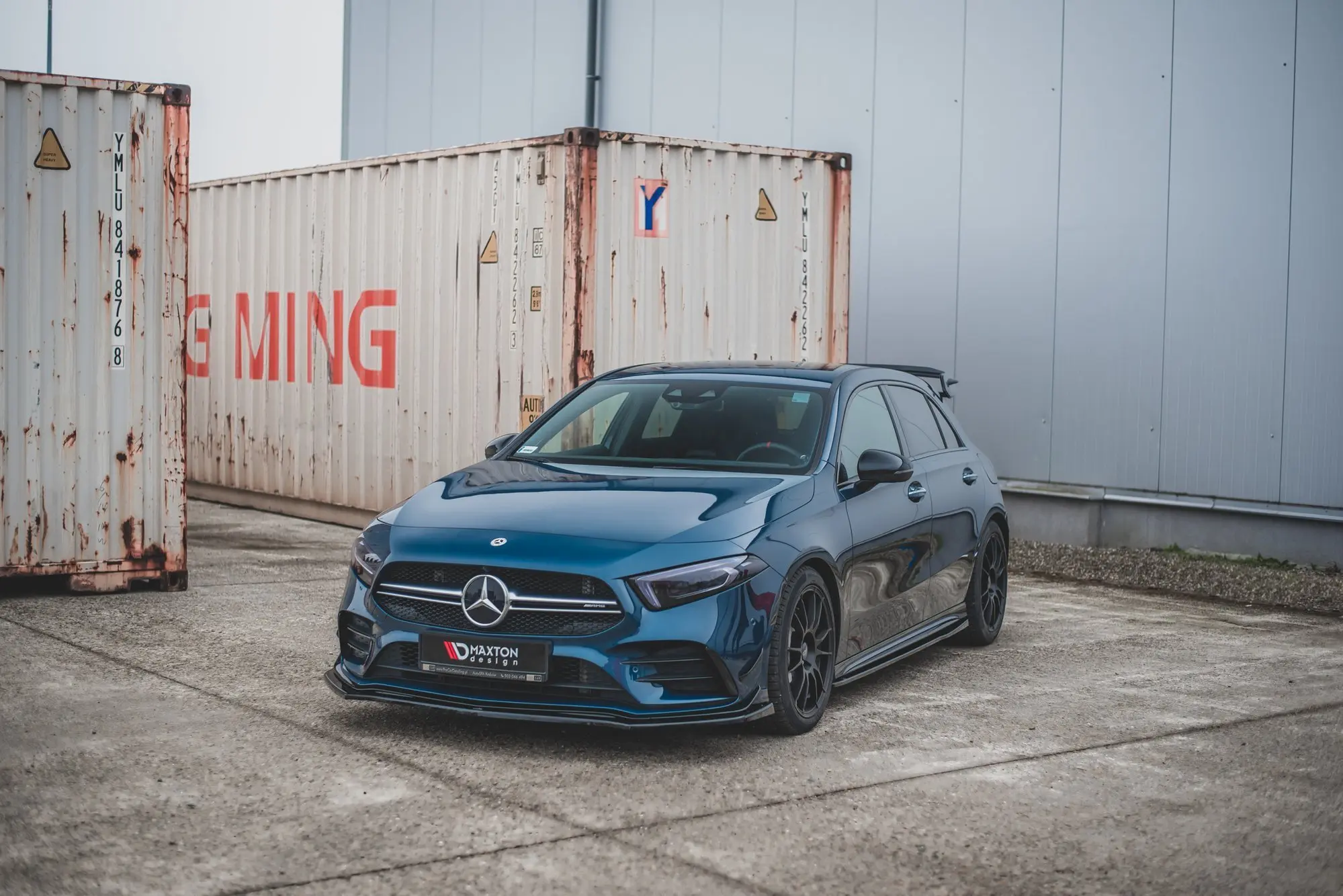 SIDESKJØRT V.1 MERCEDES-BENZ A35 AMG / A AMG-LINE (W177, V177) 2018-> – bilde 5