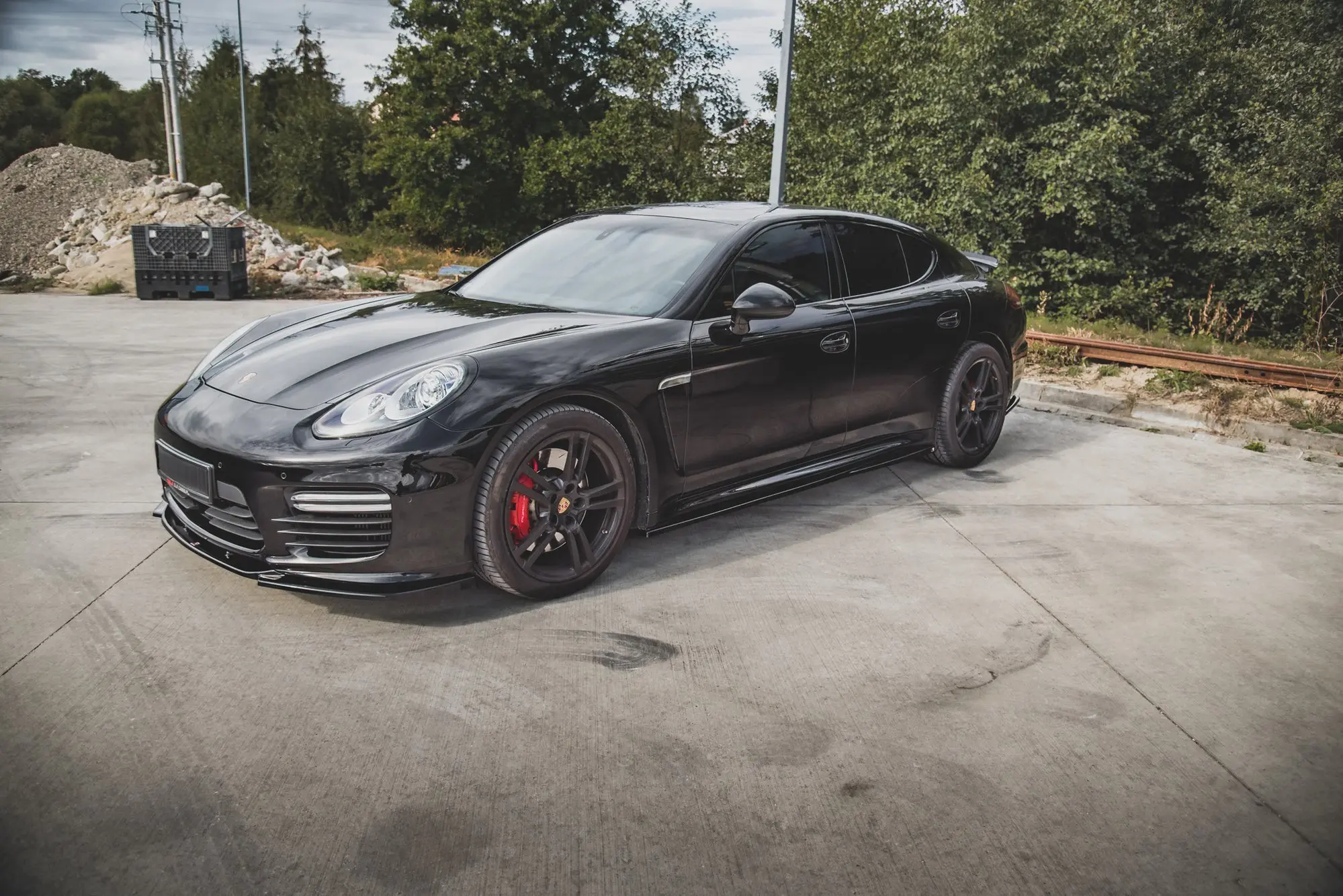 Sideskjørt V.1 Porsche Panamera Turbo I (970) Facelift 2013-2016 – bilde 4