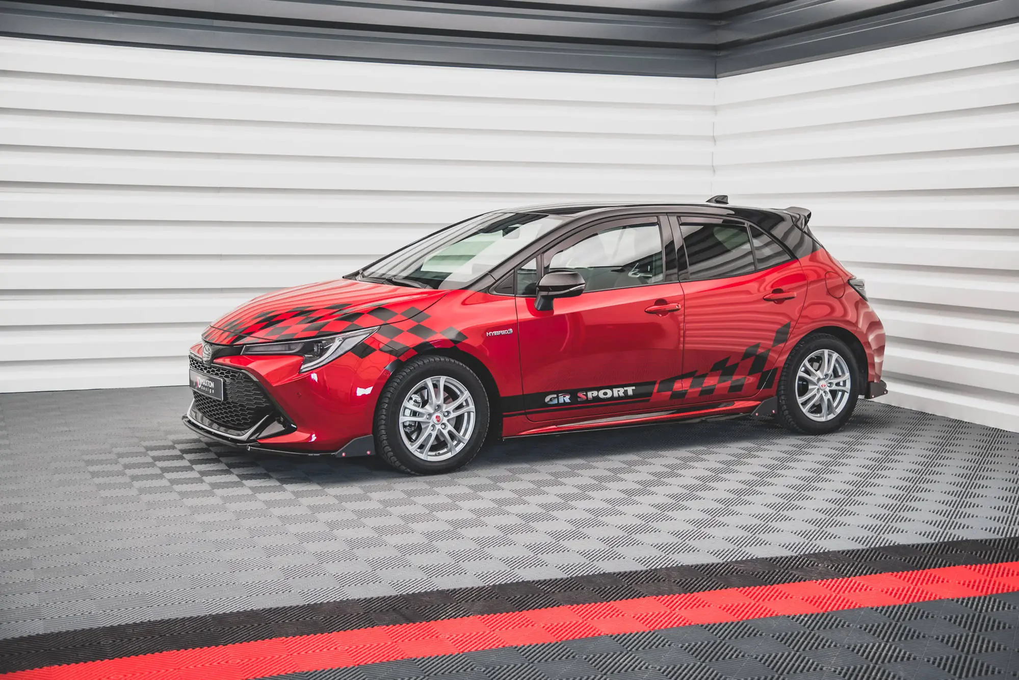 SIDESKJØRT V.1 +SIDESPLITTERS TOYOTA Corolla XII GR SPORT 2019-> Image 3