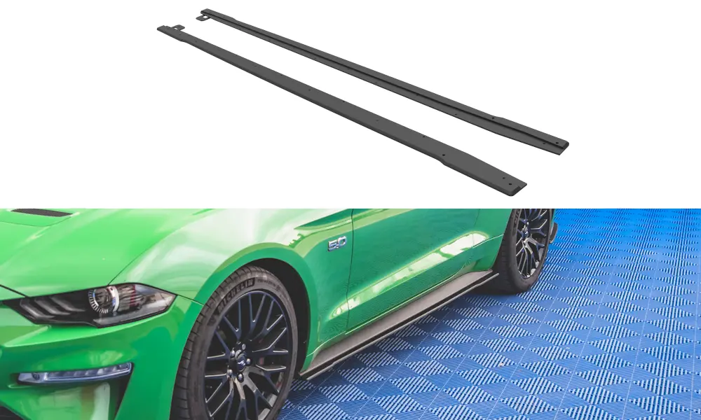 SIDESKJØRT V.1 STREET PRO FORD MUSTANG VI GT 2017 - 2023 – bilde 2