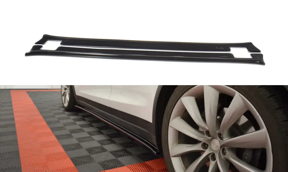 Sideskjørt V.1 Tesla Model X 2015 - 2021 – bilde 2