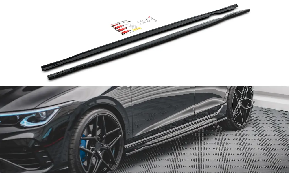 SIDESKJØRT V.1 VW GOLF R MK8 2020-> – bilde 2