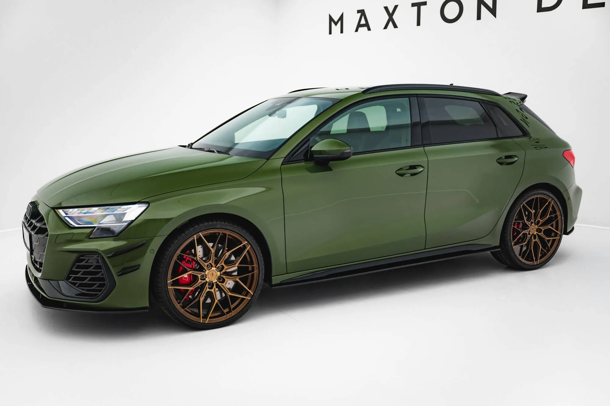 Sideskjørt V.2 Audi (A3 S-Line/S3) 8Y Facelift 2024 -> | Street Pro Black Edition – bilde 2