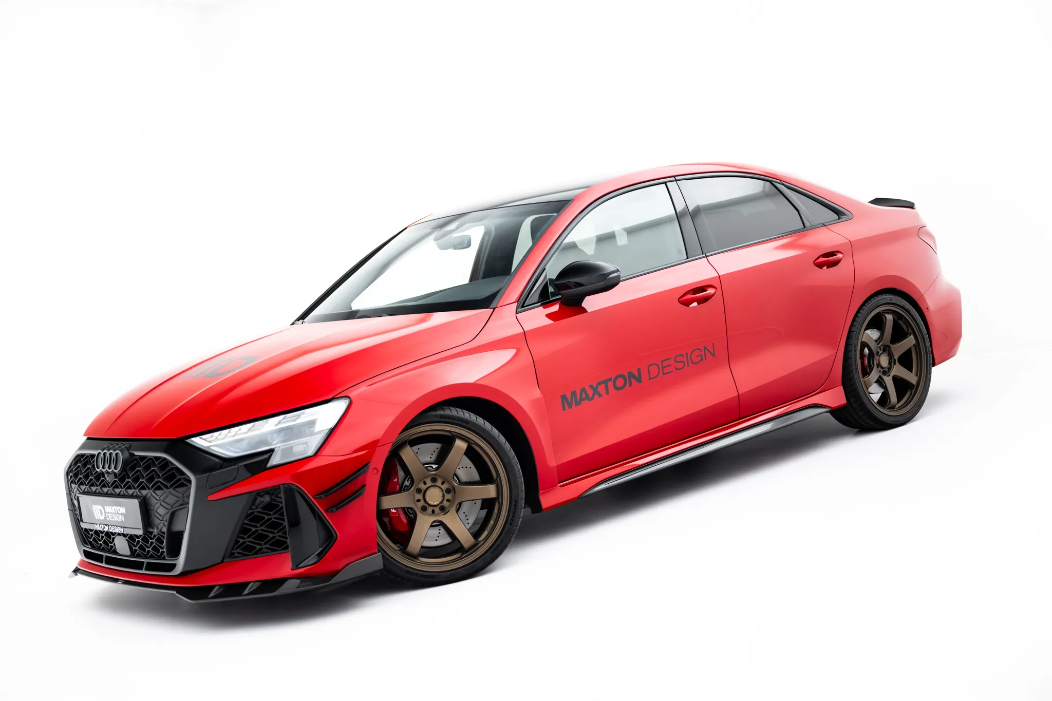 Sideskjørt V.2 Audi A3 (S3) 2024-2026 | Carbon Fiber Edition