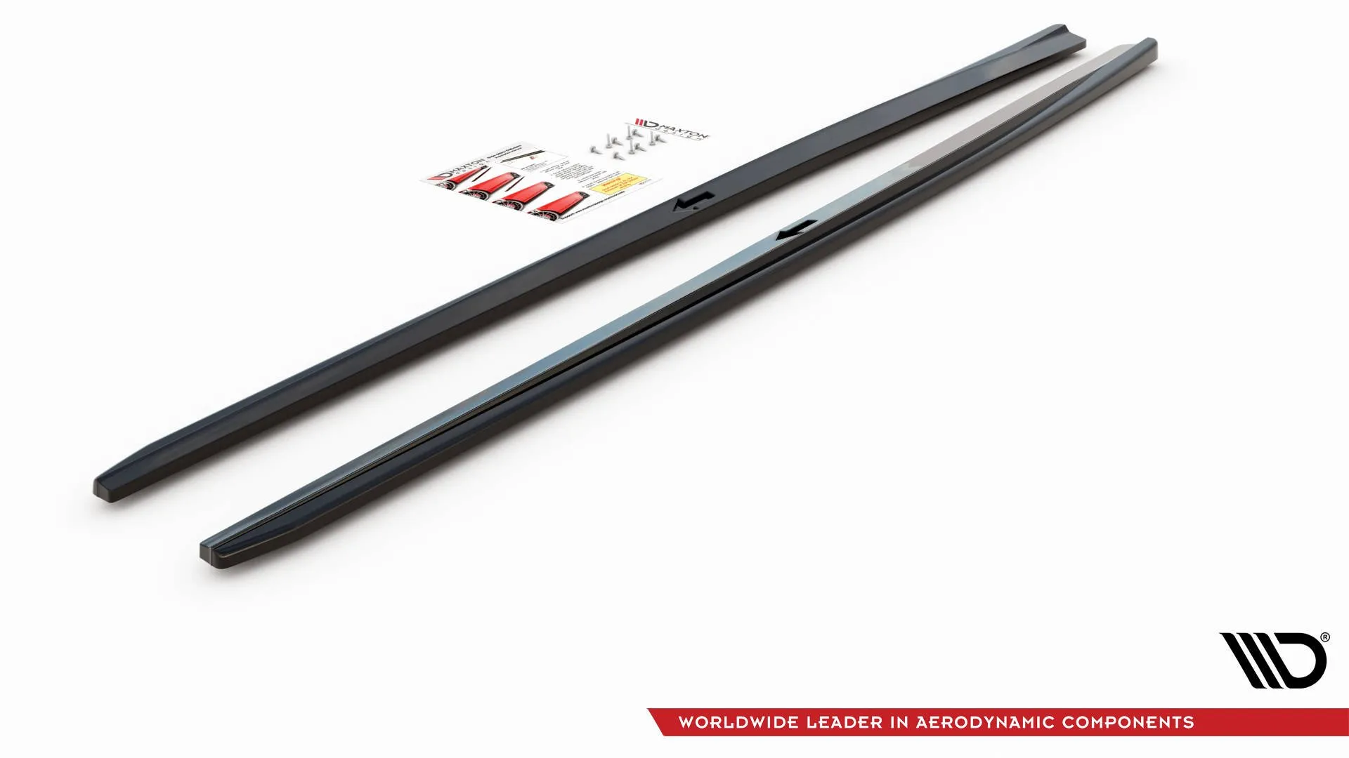 Sideskjørt V.2 Audi A3/S3 8V S-Line 2013 - 2020 | Glossy Black Edition – bilde 6