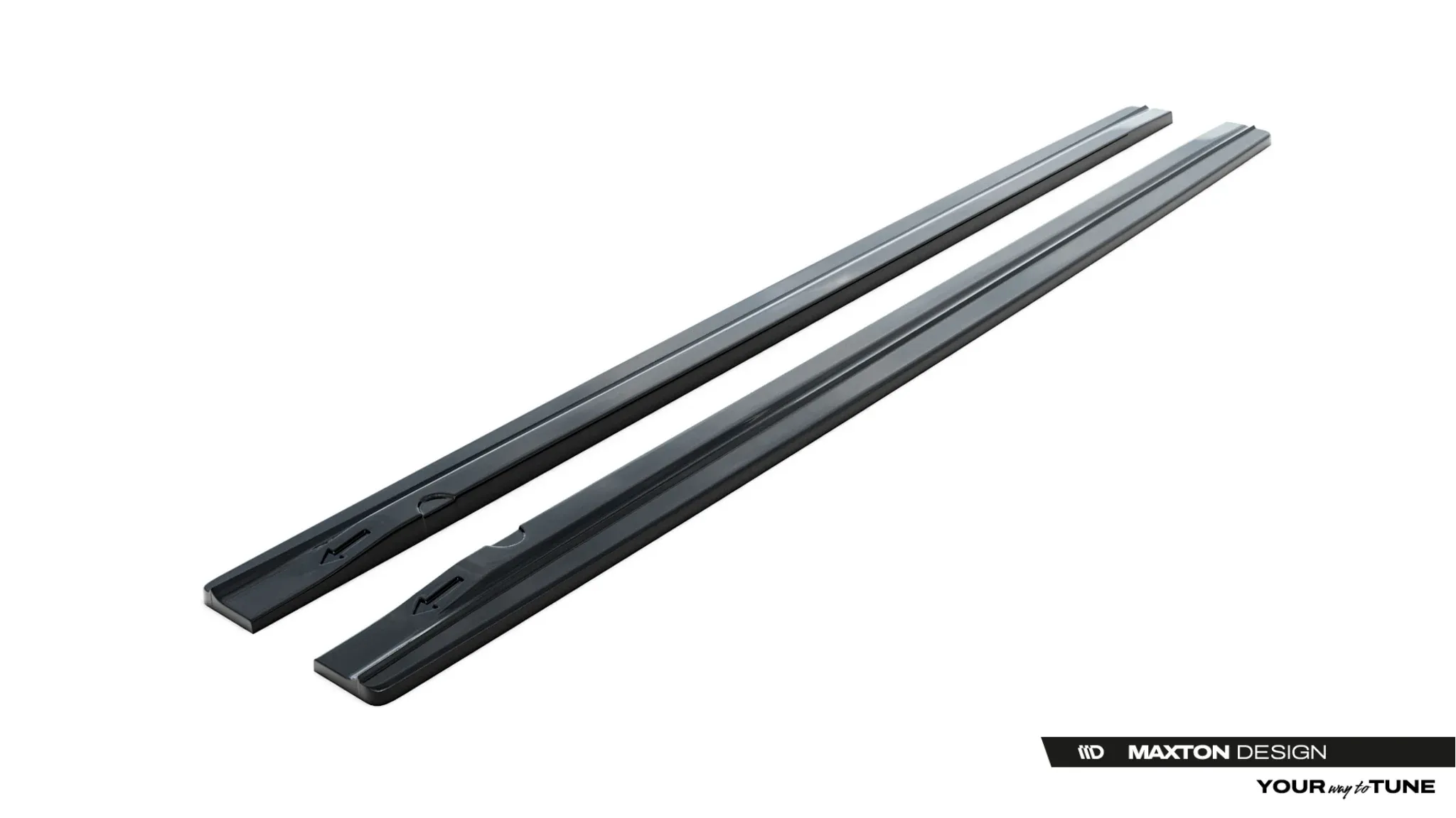 Sideskjørt V.2 Audi (A4/S4) B8 Facelift 2011 - 2015 | Glossy Black Edition – bilde 6
